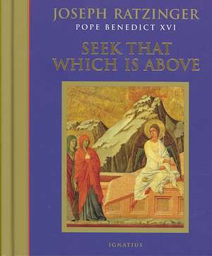 Seek That Which Is Above: Meditations Through the Year de Pope Benedict XVI