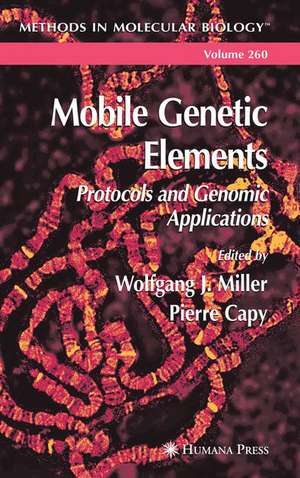 Mobile Genetic Elements de Wolfgang J. Miller