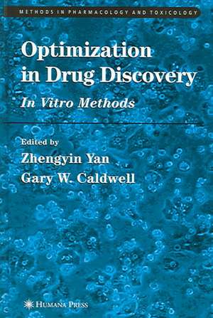 Optimization in Drug Discovery de Zhengyin Yan