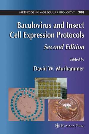 Baculovirus and Insect Cell Expression Protocols de David W. Murhammer