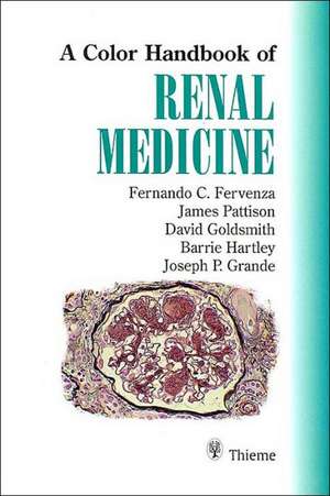 A Color Handbook of Renal Medicine de Fernando C. Fervenza