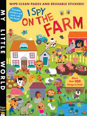 I Spy on the Farm Sticker Activity de Jonathan Litton