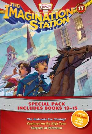 Imagination Station Books 3-Pack: The Redcoats Are Coming! / Captured on the High Seas / Surprise at Yorktown de Focus on the Family