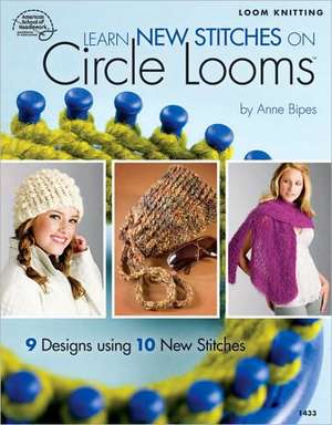 Learn New Stitches on Circle Looms de Anne Bipes