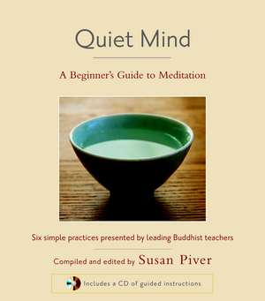 Quiet Mind: A Beginner's Guide to Meditation de Susan Piver