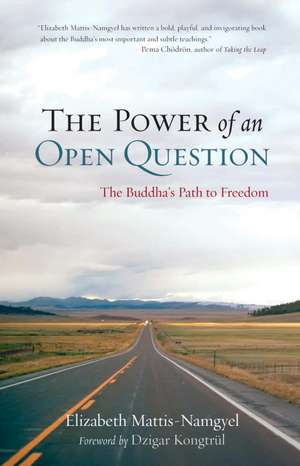 The Power of an Open Question: The Buddha's Path to Freedom de Elizabeth Mattis-Namgyel