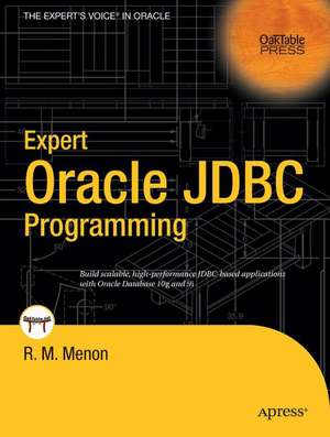 Expert Oracle JDBC Programming de R. M. Menon