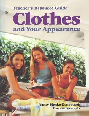 Clothes and Your Appearance de Louise A Liddell
