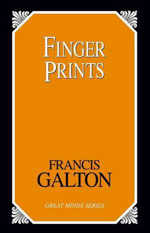 Finger Prints de Francis Galton