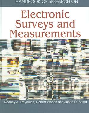 Handbook of Research on Electronic Surveys and Measurements de Jason Baker