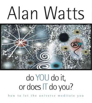 Do You Do It or Does It Do You?: How to Let the Universe Meditate You de Alan W. Watts