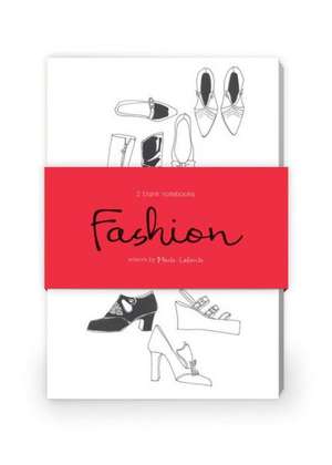 Fashion Illustration Artwork by Maite Lafuente Journal Collection 1: Set of Two 64-Page Notebooks de Maite Lafuente