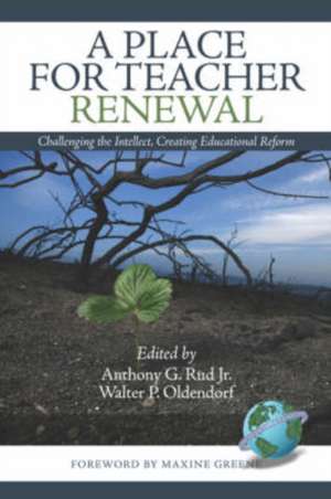 A Place for Teacher Renewal (PB) de Walter P. Oldendorf