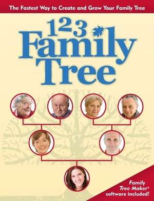 1-2-3 Family Tree: The Fastest Way to Create and Grow Your Family Tree de Ancestry Publishing