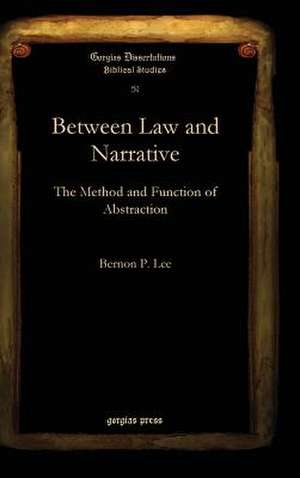 Between Law and Narrative de Bernon Lee