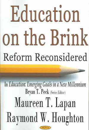 Education on the Brink de Maureen T. Lapan