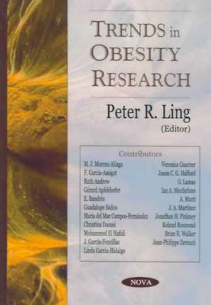 Trends in Obesity Research de Peter R. Ling