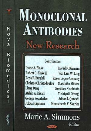 Monoclonal Antibodies de Marie A. Simmons