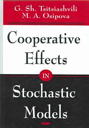 Cooperative Effects in Stochas de M. A. Osipova