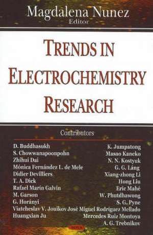 Trends in Electrochemistry Research de Magdalena Nunez