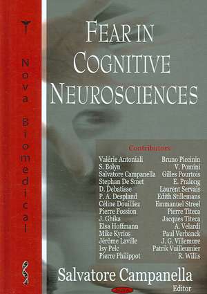 Fear in Cognitive Neurosciences de Salvatore Campanella