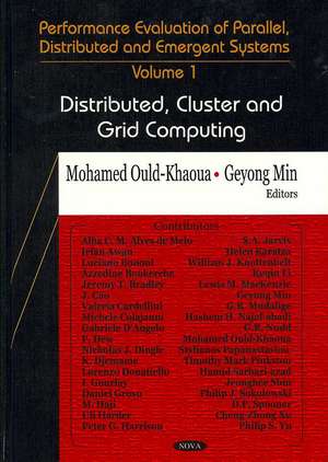 Performance Evaluation of Parallel, Distributed and Emergent Systems de Mohamed Ould-Khaoua