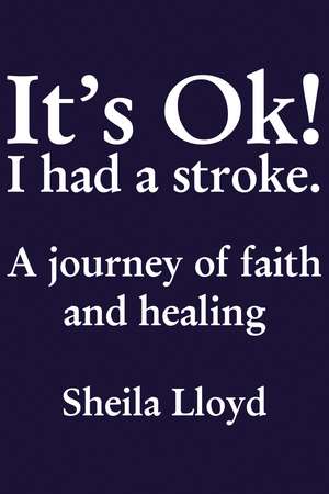 It's Ok! I Had a Stroke de Sheila Lloyd
