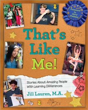 That's Like Me! de Jill Lauren