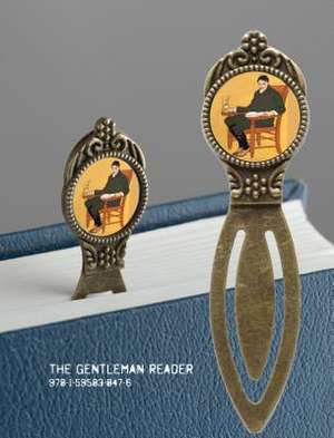 Book Lover's Bookmark - The Gentleman Reader de The Enthusiast