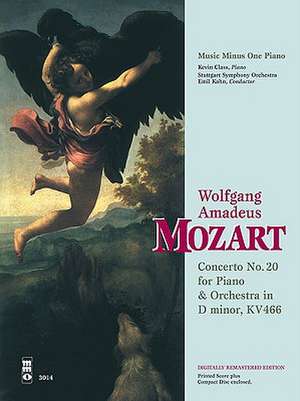 Mozart Concerto No. 20 in D Minor, Kv466: Book/2-CD Pack de Wolfgang Amadeus Mozart