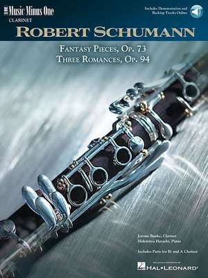 Schumann - 5 Fantasy Pieces, Op. 73 and 3 Romances, Op. 94 Book/Online Audio de Franz Ruckert