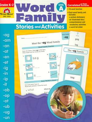 Word Family Stories and Activities Level A: Grades K-2 de Holly Melton