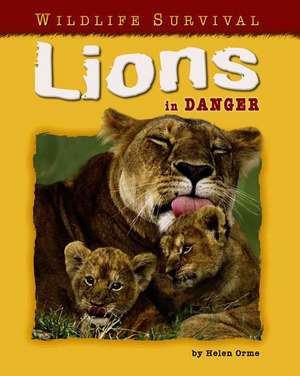 Lions in Danger de Helen Orme