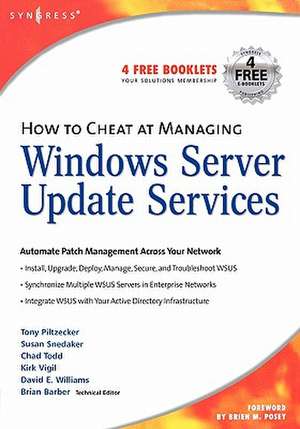 How to Cheat at Managing Windows Server Update Services de B. Barber