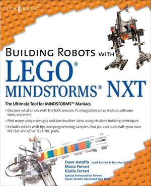 Building Robots with LEGO Mindstorms NXT de Mario Ferrari