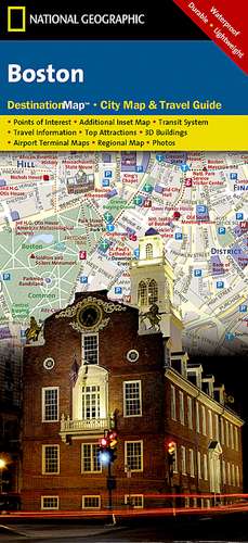 Boston: Destination City Maps de National Geographic Maps