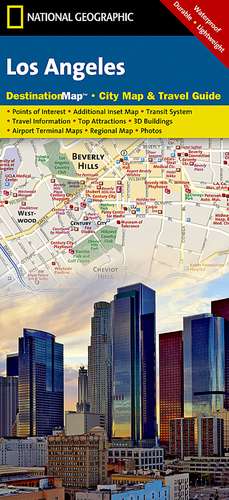 Los Angeles: Destination City Maps de National Geographic Maps