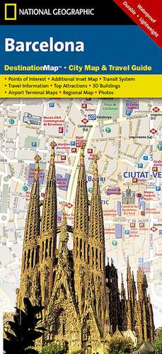 Barcelona: Destination City Maps de National Geographic Maps