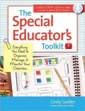 The Special Educator's Toolkit de Cindy Golden