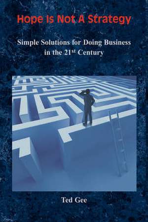 Hope Is Not a Strategy: Simple Solutions for Doing Business in the 21st Century de Ted Gee