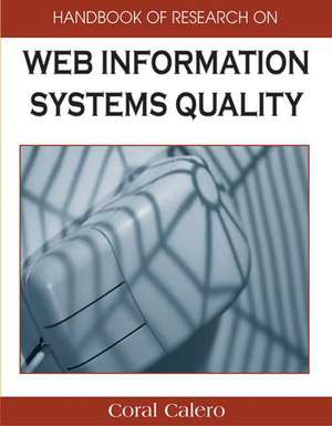 Handbook of Research on Web Information Systems Quality de Coral Calero