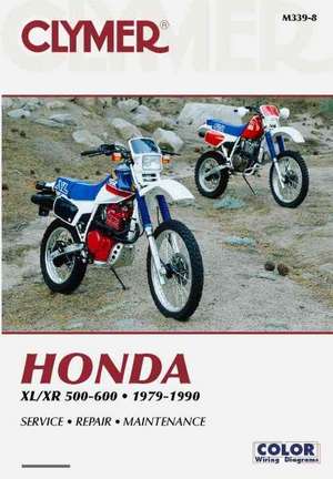 Honda Xl/Xr 500–600 1979–1990 de Haynes