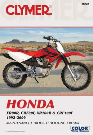 Honda XR & CRF Motorcycle (1992–2009) Service and Repair Manual de Haynes