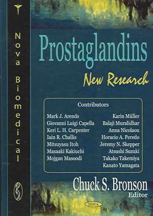 Prostaglandins de Chuck S. Bronson