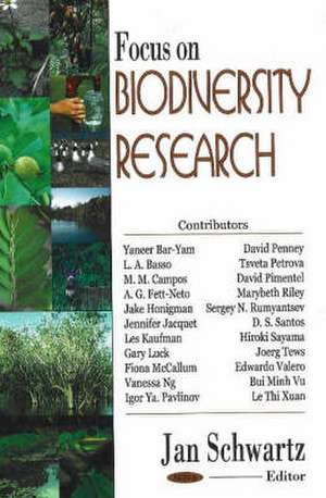 Focus on Biodiversity Research de Sulehka Bhati