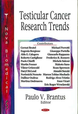 Testicular Cancer Research Trends de Paulo V. Brantus