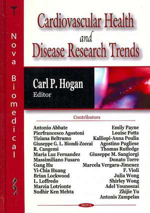 Cardiovascular Health and Disease Research Trends de Carl P. Hogan