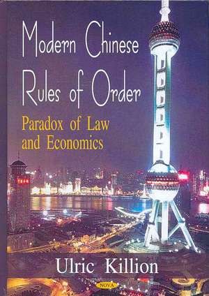 Modern Chinese Rules of Order de Ulric Killion