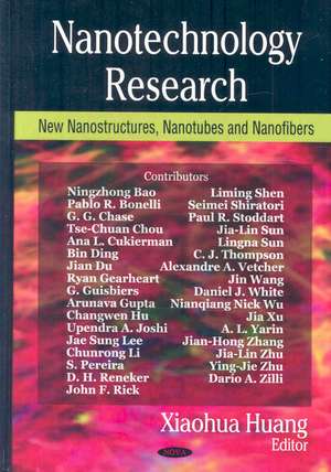 Nanotechnology Research de Xiaohua Huang