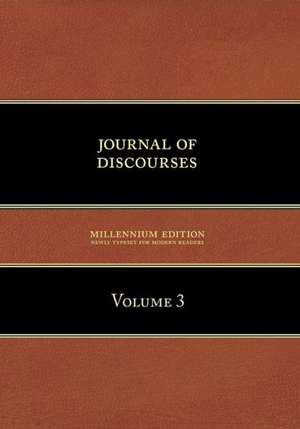 Journal of Discourses, Volume 3 de Brigham Young